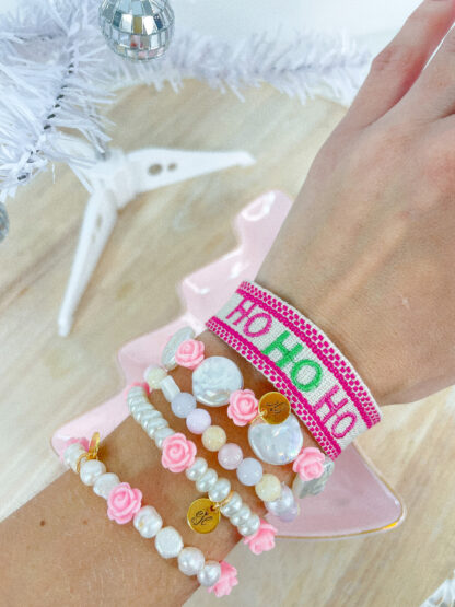 HO HO HO Holiday Bracelet