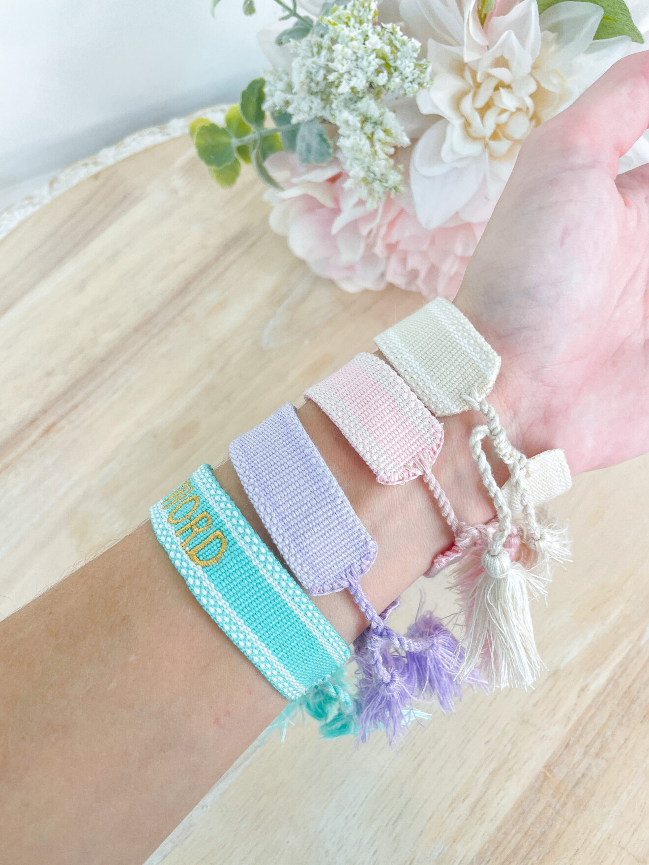 Custom Friendship Bracelet/ Personalize with Letters or Numbers