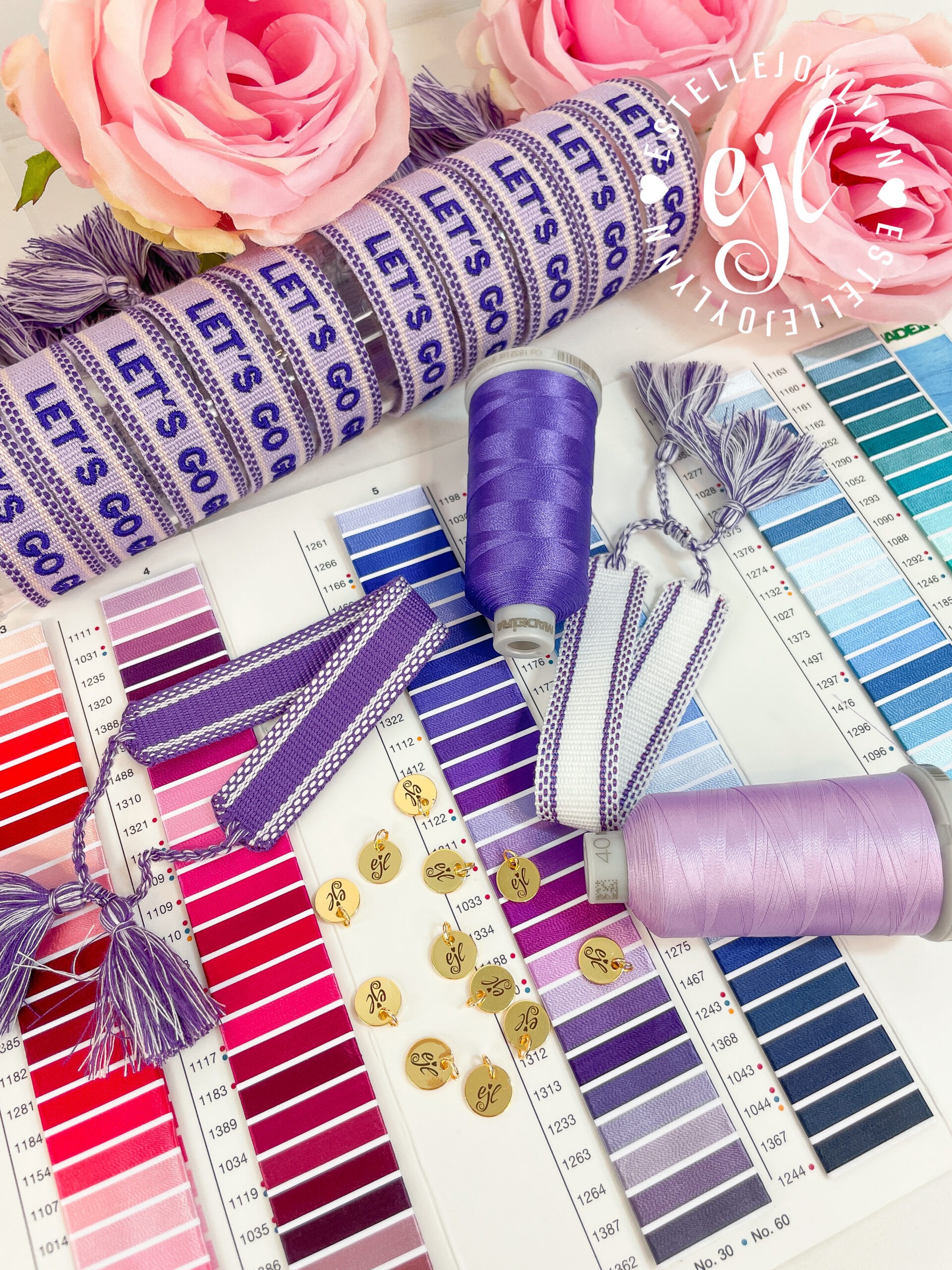 Let’s Go Girls Friendship Tassel Bracelet - Image 2