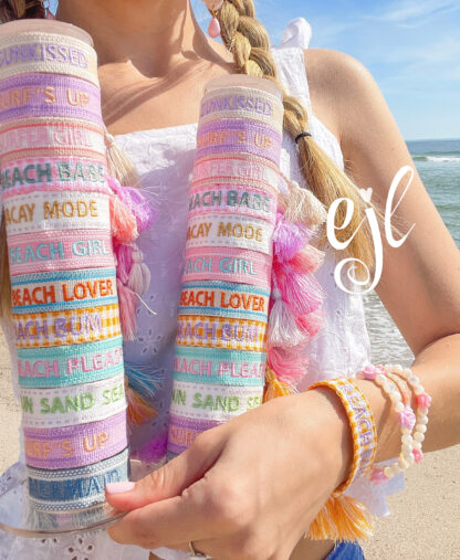 Beach Bracelet Embroidered Tassel Friendship Bracelet / Embroidered - Image 7