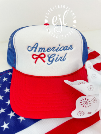 American Girl Trucker Hat
