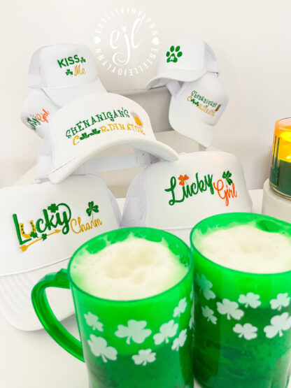 St. Patrick's Day Trucker Hats - Image 2