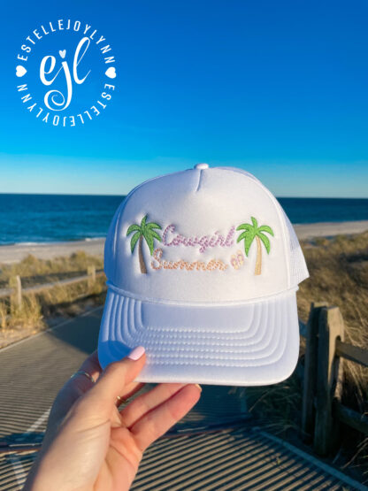 Beach or Lake Embroidered Trucker Hat (Copy)