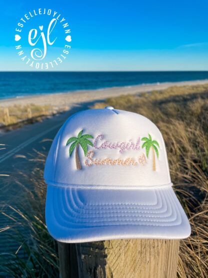 Beach or Lake Embroidered Trucker Hat (Copy) - Image 2