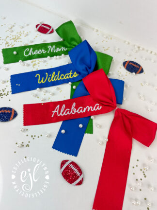 Custom Ribbon Bow© with Barrette