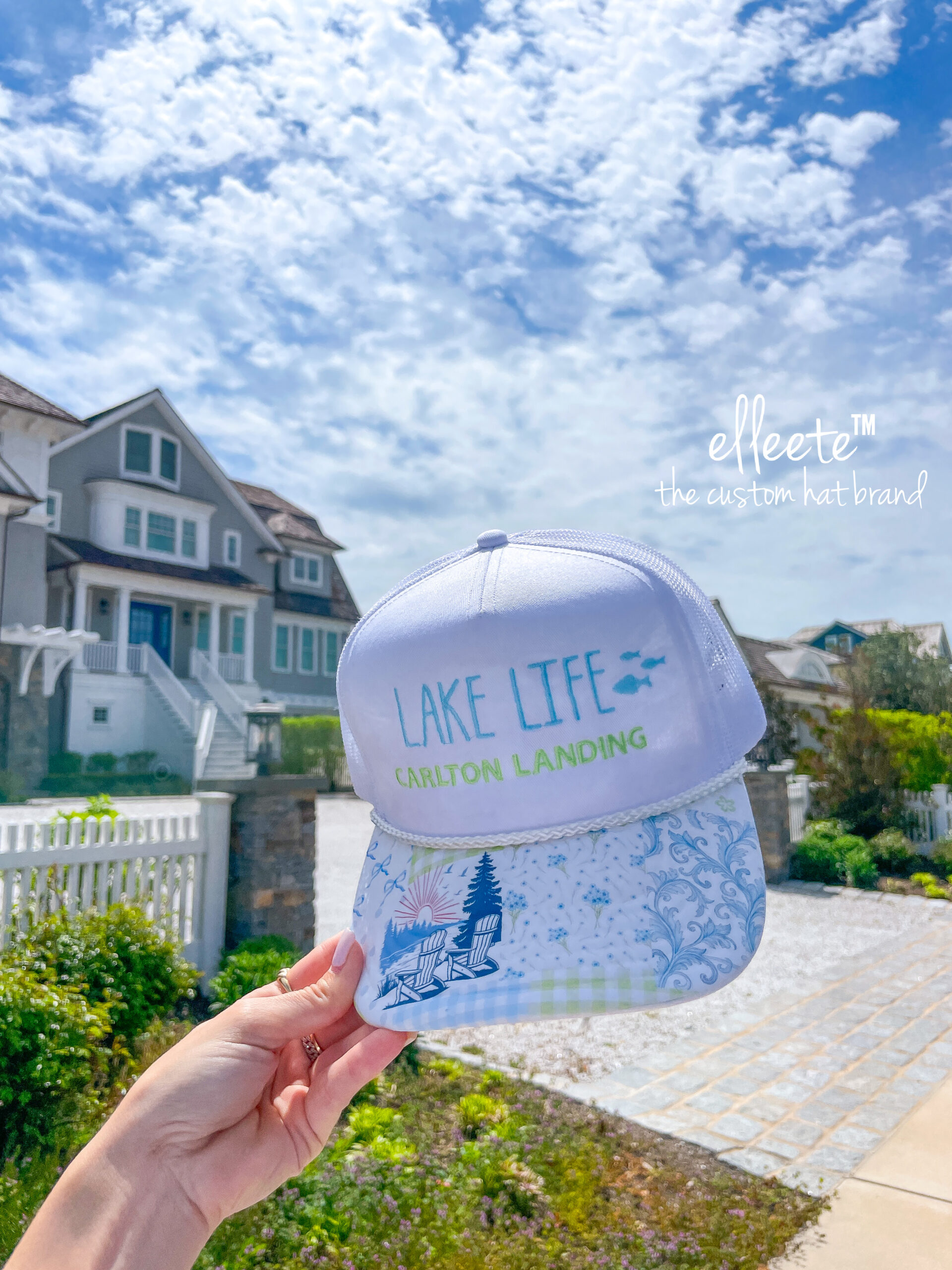 Lake Life ELLEETE™️ Trucker Hat / Customize - Image 3