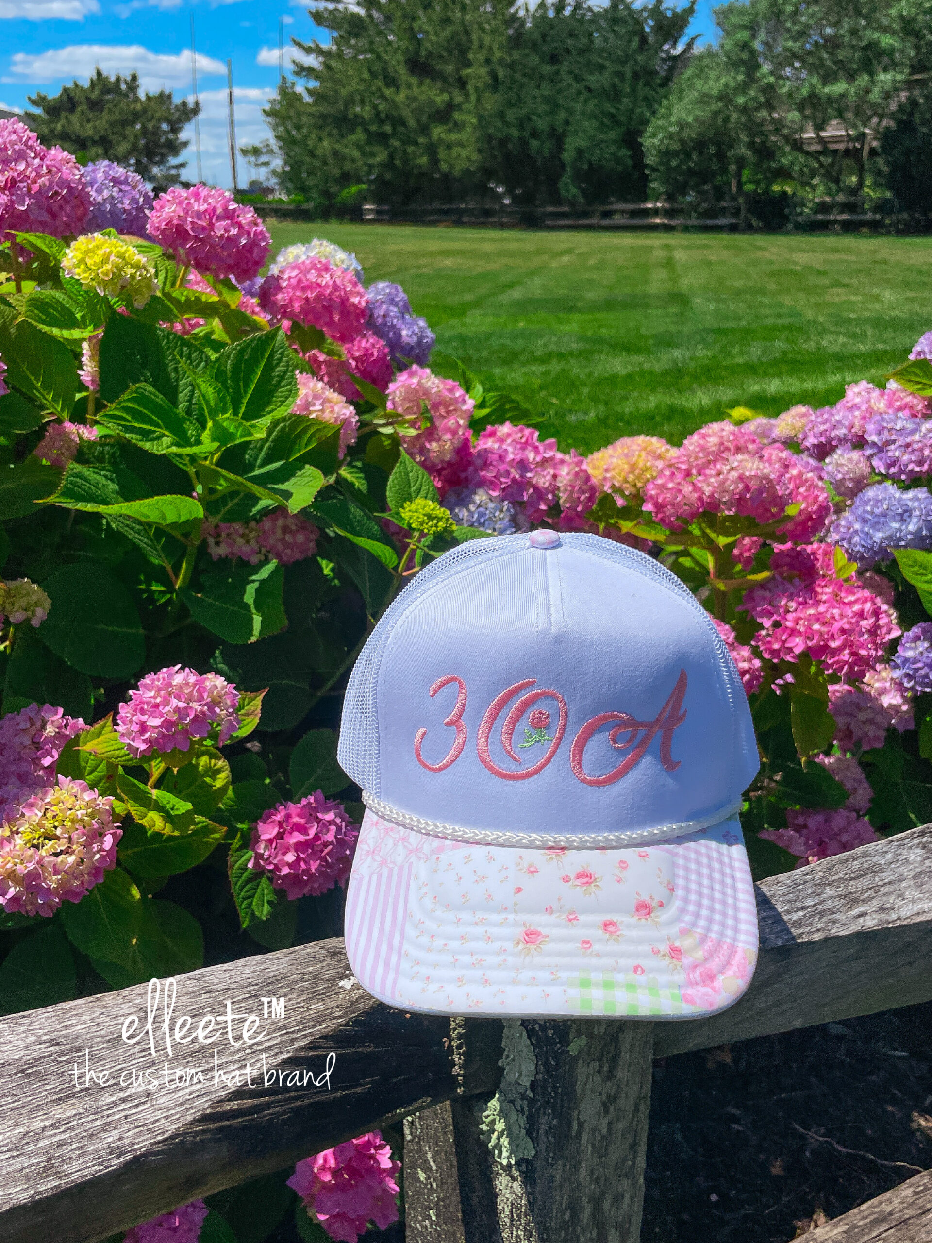 30A Patchwork Elleete™️ Trucker Hat - Image 4