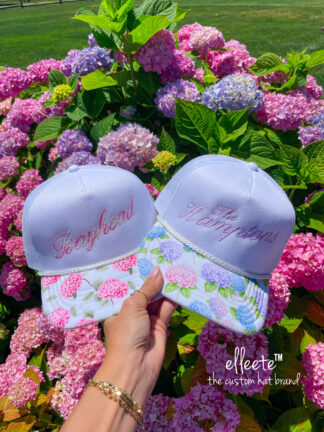 Hydrangea Custom ELLEETE™️ Trucker Hats
